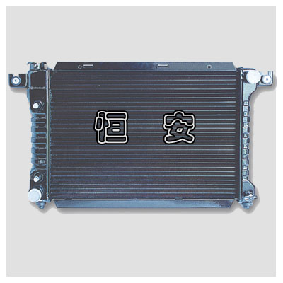 Passenger car radiator