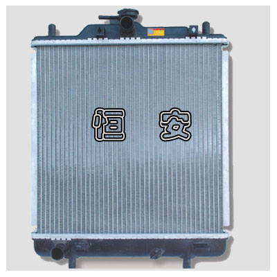 Passenger car radiator